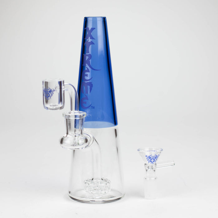 Xtreme | 7.5" Glass 2-in-1 bubbler [DCK011]