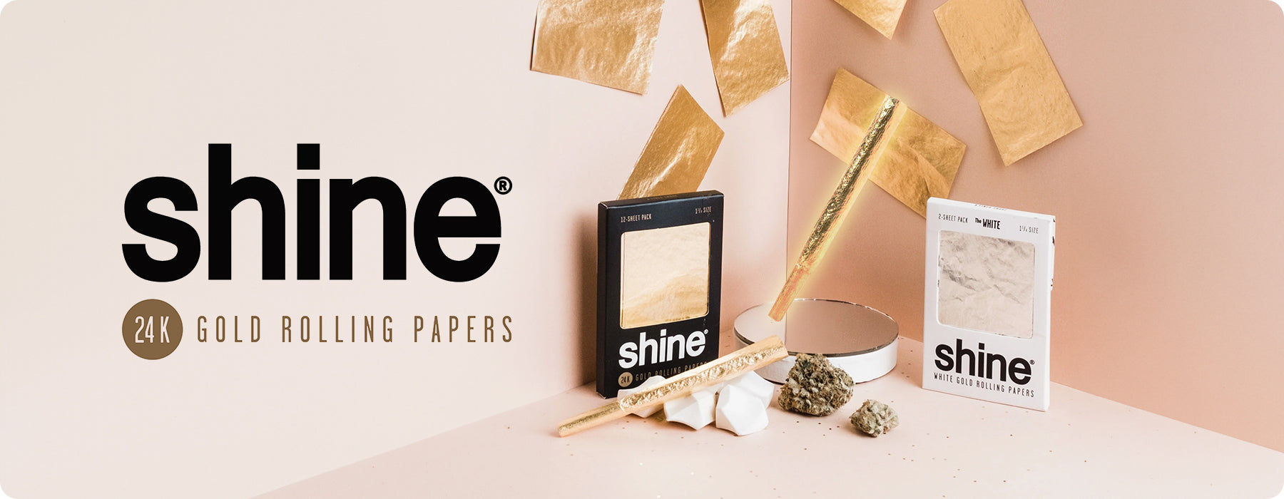 onewholesale.ca shine gold rolling paper main banner
