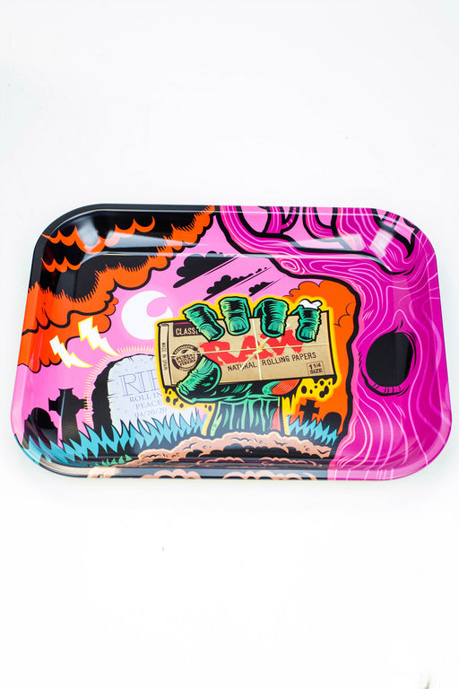 Raw Large size Rolling tray-ZOMBIE - One Wholesale