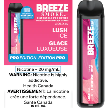 Breeze Pro Disposable 20MG Box of 10