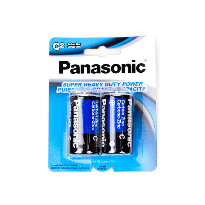 Panasonic Super Heavy duty power C2 Batteries Box of 12