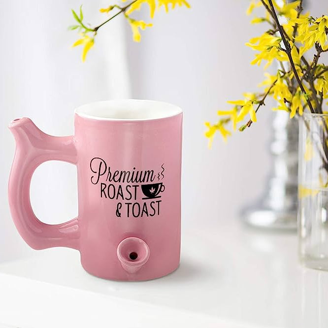 Roast & Toast: Combining Coffee and Cannabis with Hand Pipe Mugs