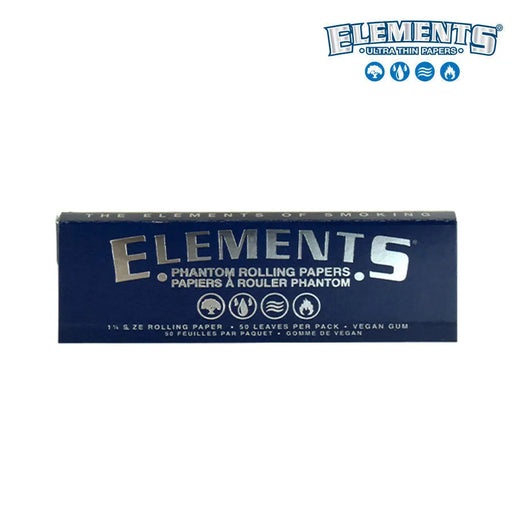 Elements | Luxuriously thin flavorless rolling paper 1 1/4 - 25 packs 1 - 1/4" Size ONE