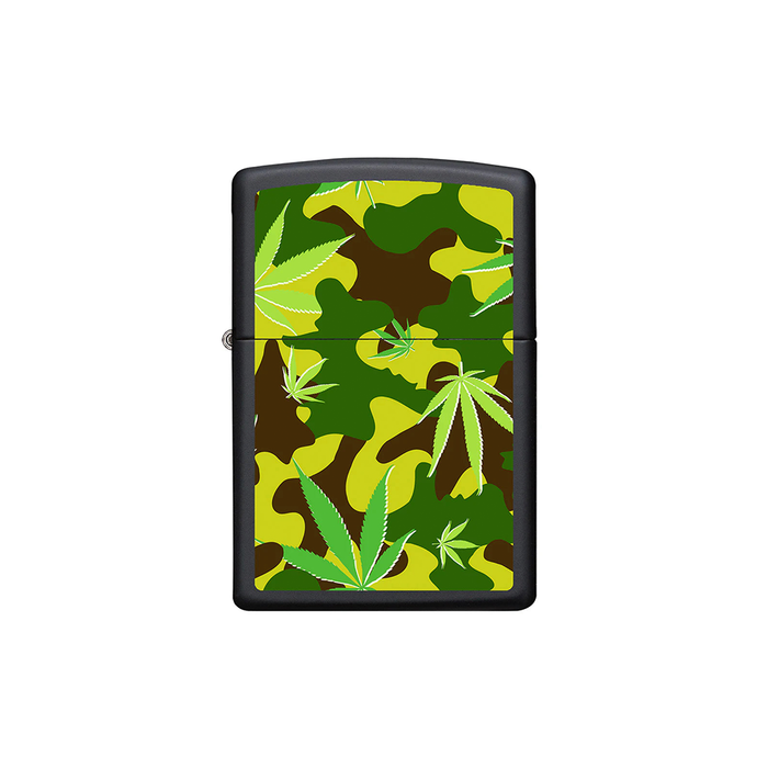 Zippo 218-064556 Black Matte Camo Zippo Lighter ONE
