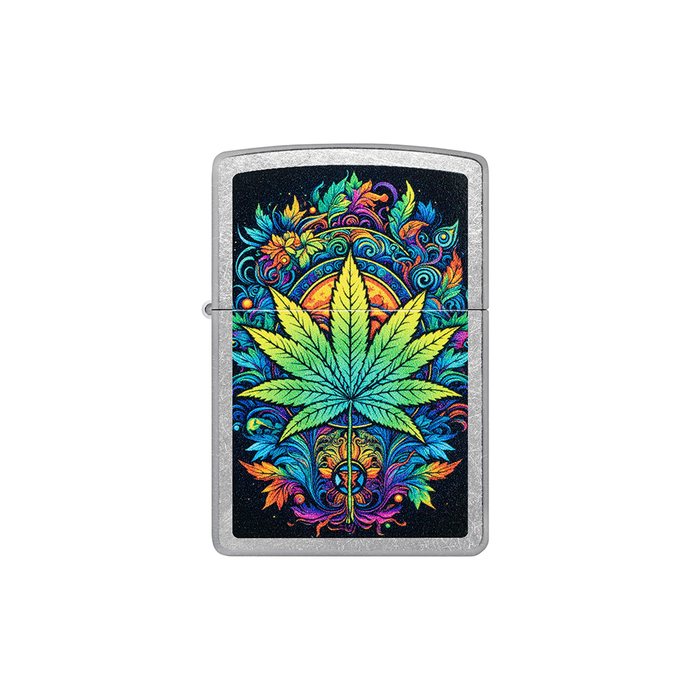 Zippo 46575 Captivating Psychedelic Cannabis Cannabis · Flower ONE