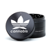 Green Star | 2.5" (63mm) Grinder - Cannabis Design Regular Grinder Green Star Herb Grinders