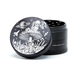 Green Star | 2.5" (63mm) Grinder - Alien on Mushrooms Design Regular Grinder Green Star Herb Grinders Black