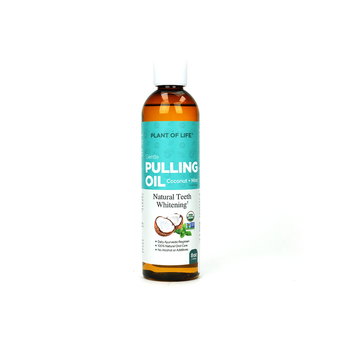 Plant of Life | Natural Mouth Pulling Oil - Ayurvedic Coconut + Mint 240mL