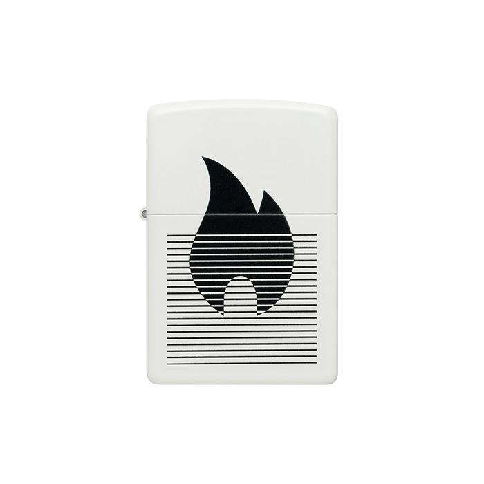 Zippo 46485 Lined Flame Gradient Zippo Lighter ONE