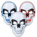 LED Neon Skull Mask for party or Halloween Costume Collectable Items JJ Distribution
