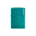 Zippo 24004ZL Translucent Candy Teal with Zippo Logo Basic · Pattern ONE
