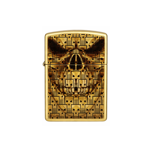 Zippo 46937 Skull Design Horror · Goth ONE