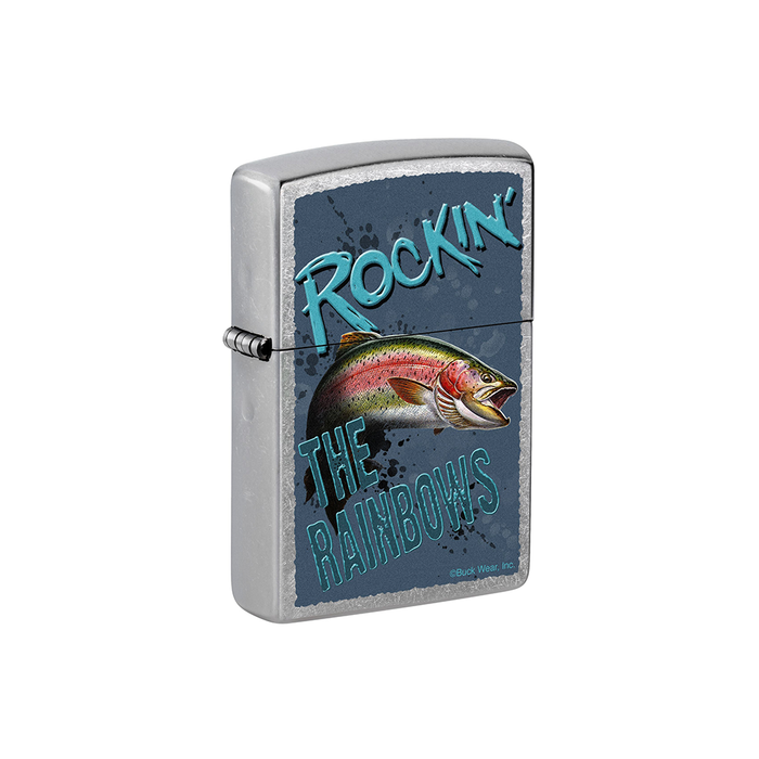 Zippo 73088 Buck Wear ROCKING THE RAINBOWS Zippo Lighter ONE
