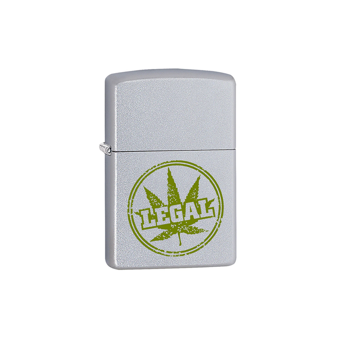 Zippo 205-064489 Legal Leaf Stamp Zippo Lighter ONE