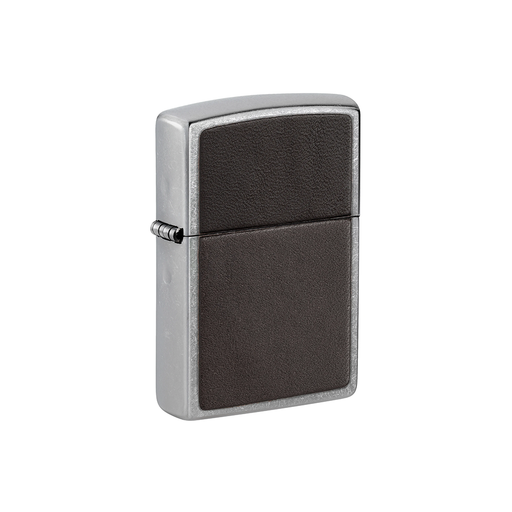 Zippo 46782 Brown Leather Emblem Crest · Emblem · Military ONE