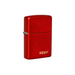 Zippo 49475ZL Metallic Red Matte Zippo Logo Basic · Pattern ONE