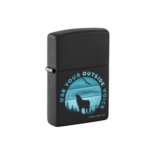 Zippo 46590 Buck Wear™ Outside Voice Design Souvenir · Licensed ONE