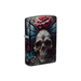 Zippo 46848 Butterfly Floral Skull Flower Horror · Goth ONE