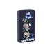Zippo 46813 Navy Skull Bone Bouquet Design Horror · Goth ONE