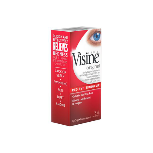 Visine Original Red Eye Drops, 15mL Eye Drop ONE