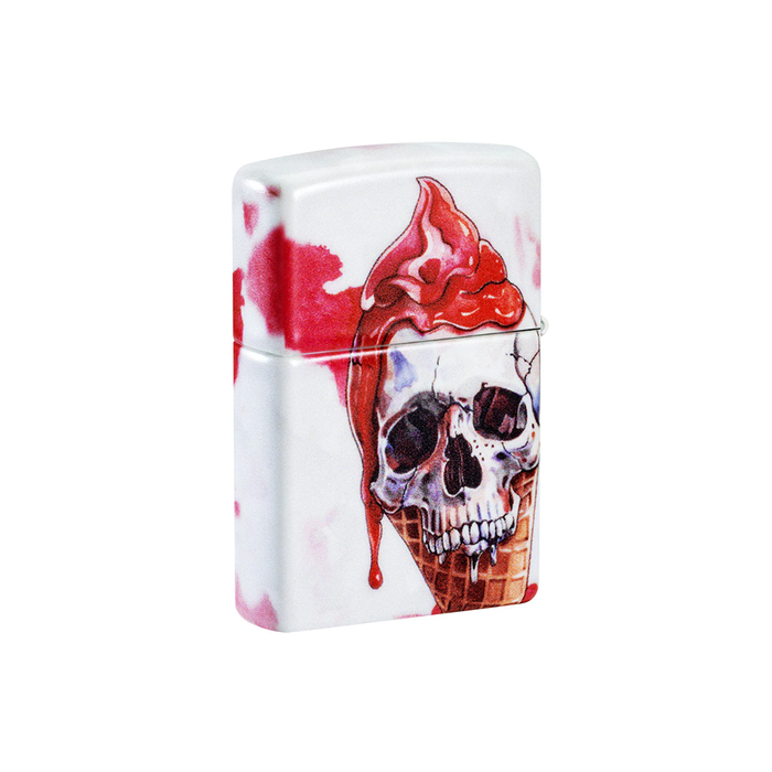 Zippo 46748 Ice Cream Cones Skulls Design 