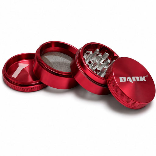 4-Piece DANK Aluminum Grinder Display Pack Super Supplys Inc