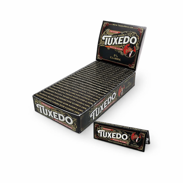Tuxedo | Rolling Papers – 1 1/4 Classic 1 - 1/4" Size LEHIGH WHOLESALE