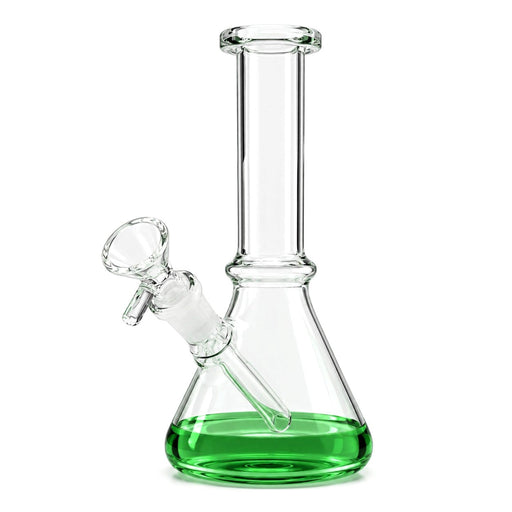 8" Emerald Beaker Glass Bong Glass Bong Super Supplys Inc Default Title
