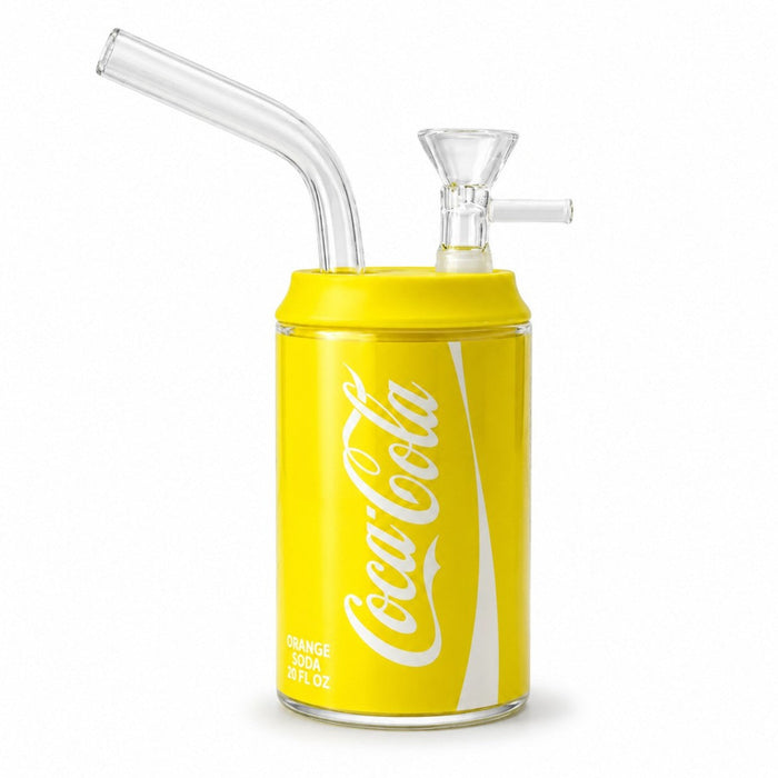Soda Can Glass Bong Assorted Design-6 Pcs/Display Glass Bong Super Supplys Inc