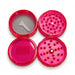 58mm x 45mm Emoji 4-Part Plastic Herb Grinder – 12PCS Display Display Pack Super Supplys Inc