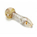 3" Spiral Swirl Glass Hand Pipe – 2 Pack Glass Pipe Super Supplys Inc