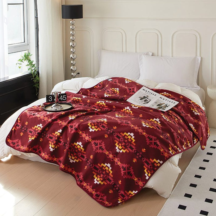 Nu Trendz | Solstice Design Heavy Polar Fleece Throw Blanket – Assorted Box of 12 [0582] Blanket Canadian Distributor