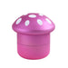 3 Parts 60mm Mushroom Plastic Grinder Box of 6 [SMJL-010] Display Pack Canadian Distributor