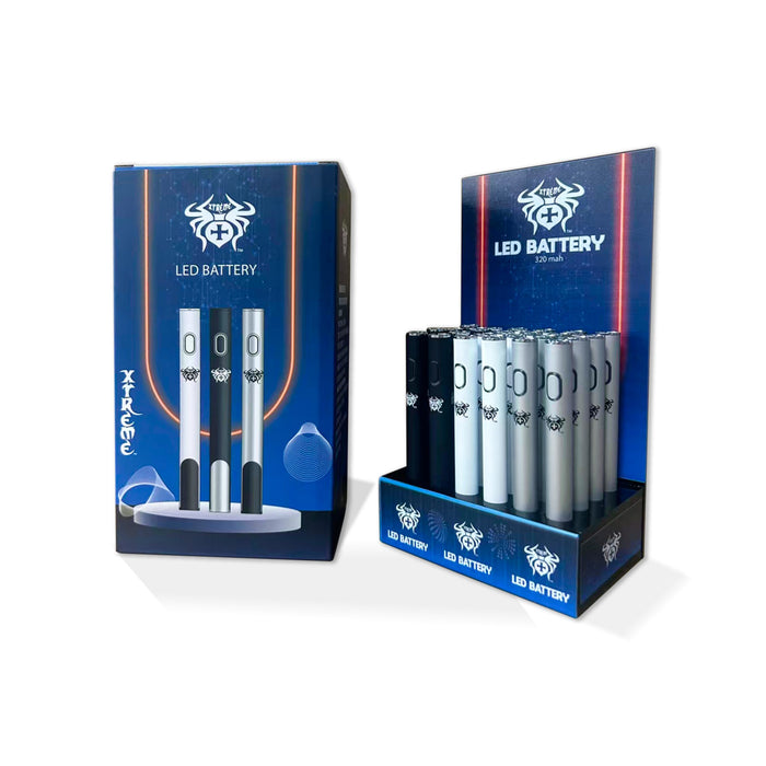 510 Battery – Round battery with LED on bottom (XTR713)