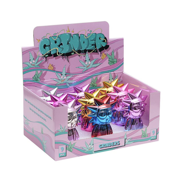 2 Parts Carton Character Grinder Box of 9 [SMJL-001] Display Pack Canadian Distributor