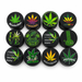 3-Piece Skull Mini Metal Grinder Box of 12 [TG854-UV3] Display Pack ONE Design B