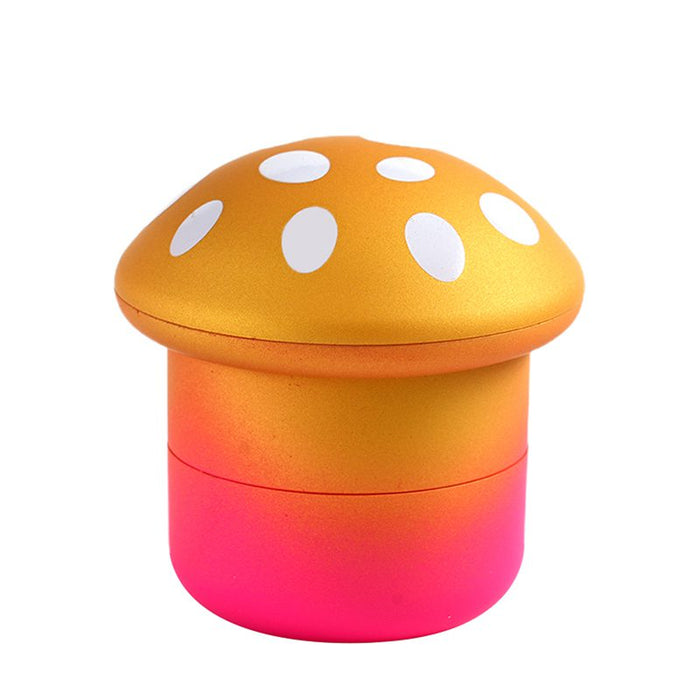 3 Parts 60mm Mushroom Plastic Grinder Box of 6 [SMJL-010] Display Pack Canadian Distributor