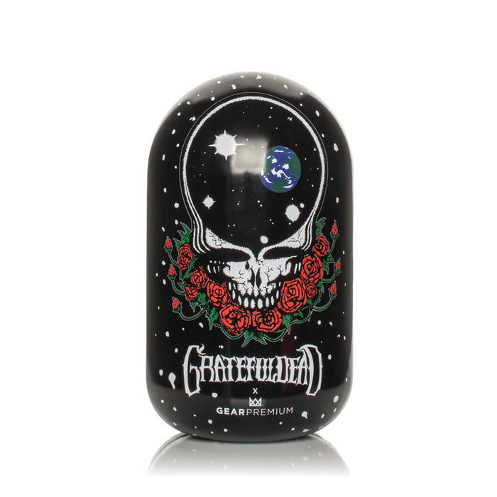Grateful Dead x GEAR Premium® | 4.5" Space Your Face Spoon Hand Pipe In Collectible Tin Glass Pipe West Coast Gifts