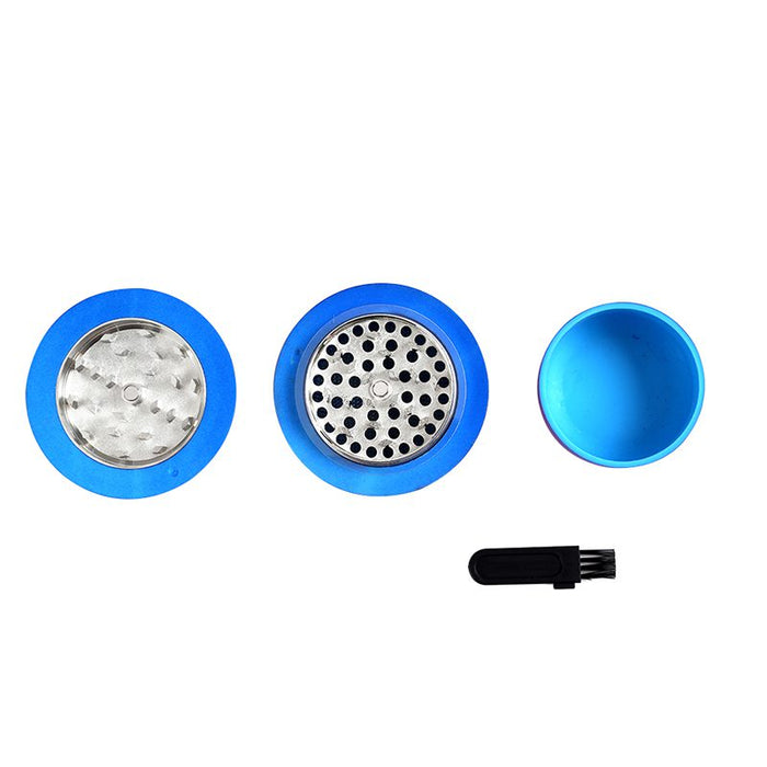 3 Parts 60mm Mushroom Plastic Grinder Box of 6 [SMJL-010] Display Pack Canadian Distributor