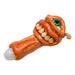 Green Eyed Fictional Hand Pipe 5 inches Glass Pipe Maple Craft Inc