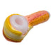 Orange Fictional Hand Pipe 5 inches Glass Pipe Maple Craft Inc Default Title