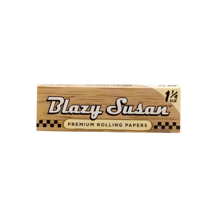 Blazy Susan | Unbleached 1-1/4 Rolling paper box of 50
