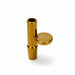 Fortune | 14mm Glass Popper Bowl Bowl · Popper Fortune Brushed Gold