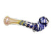 5.5" Fumed Twisted Glass Sherlock Pipe Glass Pipe Super Supplys Inc