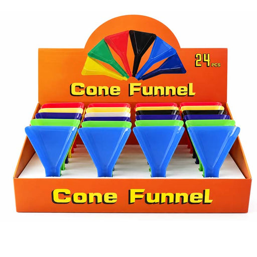 Plastic Cone Funnel – 110mm | 50mm Wide | 24 PCS Display Display Pack Super Supplys Inc Default Title