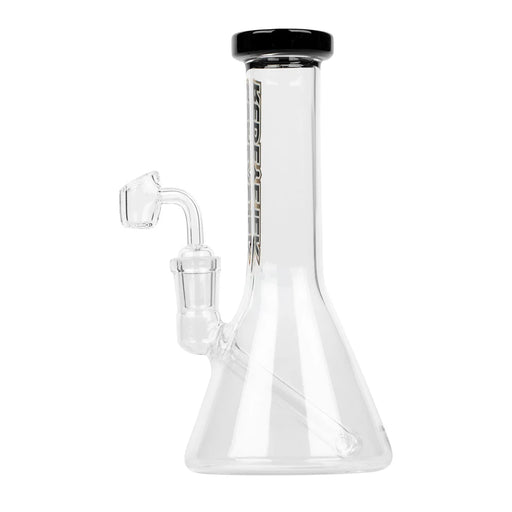 Red Eye Tek® | 8" Splash Concentrate Beaker Glass Rig Smoking Cat Distribution Black