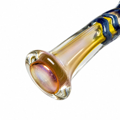 5.5" Fumed Twisted Glass Sherlock Pipe Glass Pipe Super Supplys Inc
