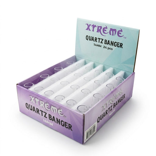 Xtreme | 14mm Quartz Flap top Banger-Male Joint-90° (CO34S) Banger · Oil Burner Canadian Distributor