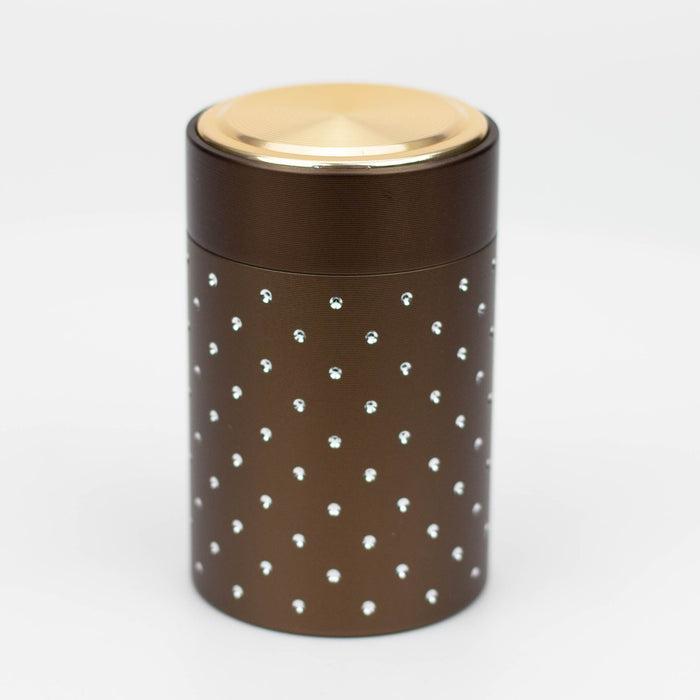 NG | Aluminum Herb Assorted color Jar [JC907] Jar High-End Brands Glass