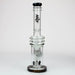 [2 Pack Bundle] 17" H2O glass water bong with double layer honeycomb [H2O-28] Glass Bong ONE